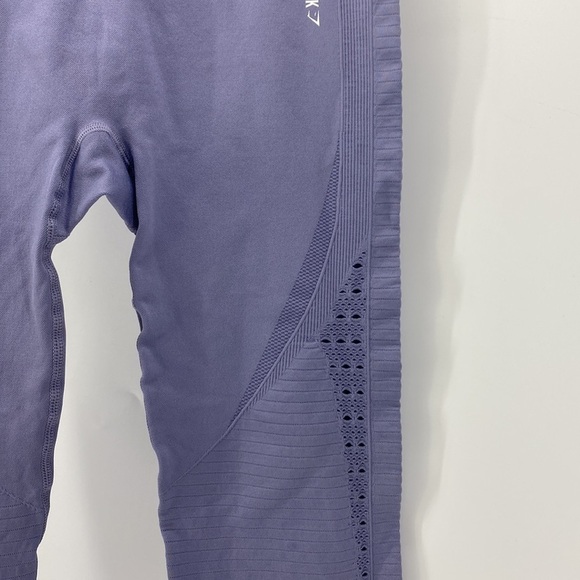 Gymshark Energy Seamless Leggings Steel Blue workout athleisure high waisted - Picture 4 of 7